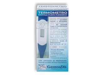 Termometro digitale punta flessibile con custodia protettiva