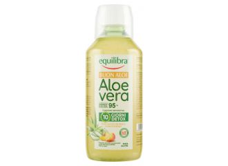Buon aloe vera 95% con succo di pesca concentrato 500 ml