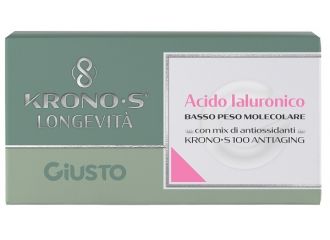 Giusto acido ialuronico kronos basso peso molecolare 10 bustine
