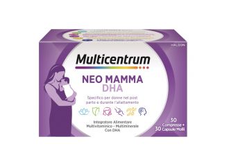 Multicentrum neo mamma dha 30 compresse + 30 capsule molli