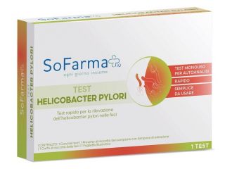 Sofarmapiu' test autodiagnostico helicobacter pylori