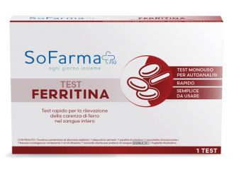 Sofarmapiu' test autodiagnostico ferritina