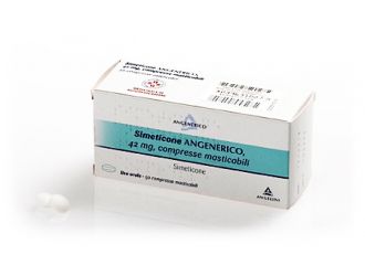 Simeticone angenerico 42 mg compresse masticabili