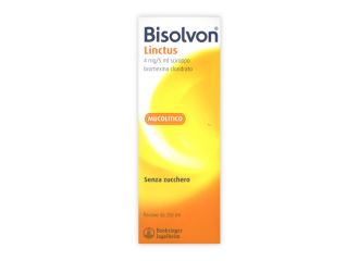 Bisolvon linctus 4 mg/5 ml sciroppo gusto cioccolato-ciliegia 250 ml