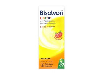 Bisolvon linctus 4 mg/5 ml sciroppo gusto fragola 200 ml