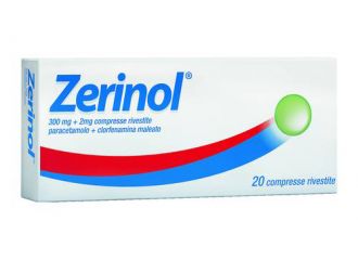 Zerinol 300 mg + 2 mg 20 compresse rivestite