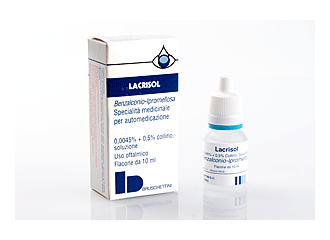 Lacrisol 0,0045% + 0,5% collirio, soluzione