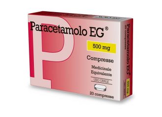 Paracetamolo EG 500 mg 20 compresse