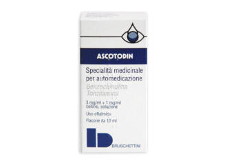 Ascotodin 3 mg/ml + 1 mg/ml collirio, soluzione