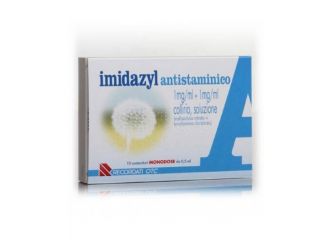 Imidazyl antistaminico 1 mg/ml + 1 mg/ml collirio, 10 confezioni monodose
