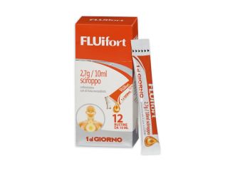 Fluifort 2,7 g sciroppo 12 bustine da 10 ml