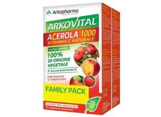 Arkovital acerola 1000 pack family 60 compresse