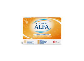 Collirio alfa antistaminico 0,8 mg/ml + 1 mg/ml collirio 10 confezioni monodose