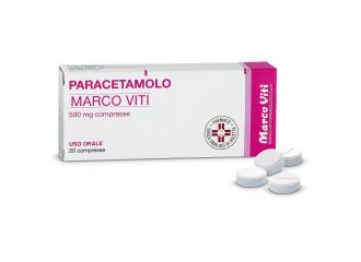 Paracetamolo 500mg 20 Compresse