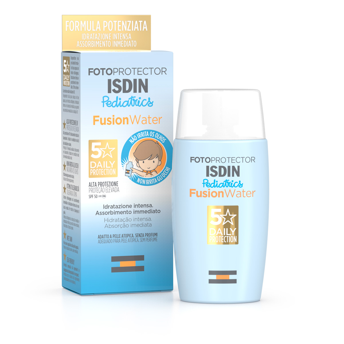 Isdin Fotoprotector Fusion Pediatric Water Spf 50-image