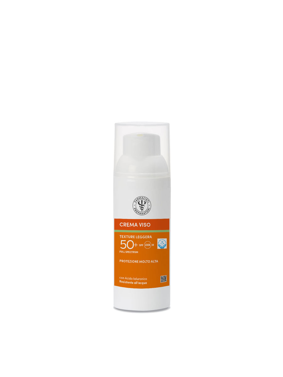 Solare crema viso texture leggera 50+ 50 ml
