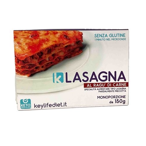 Keylife klasagna al ragu' 150 g