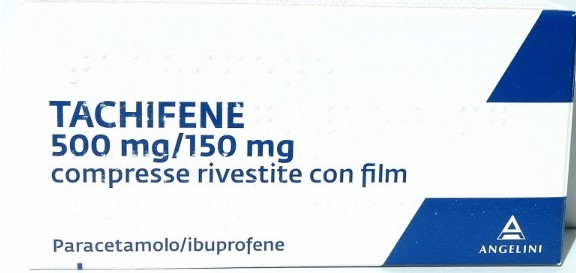 Tachifene 16 compresse rivestite 500mg+150mg